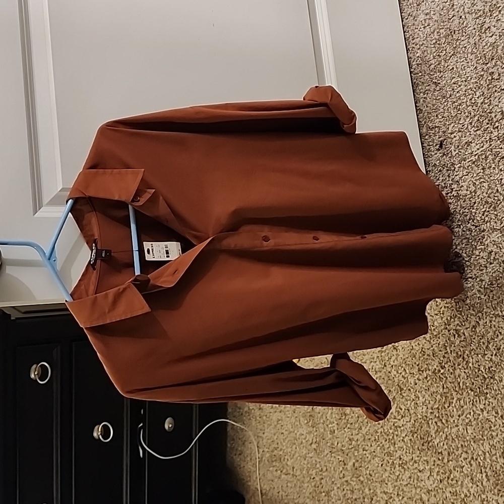 Poplin boyfriend portofino shirt Express Size L